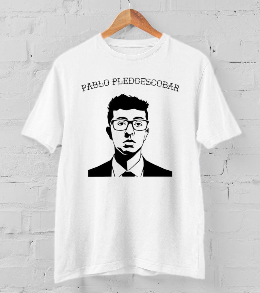Pablo Pledgescobar Vector Glasses Man T-Shirt