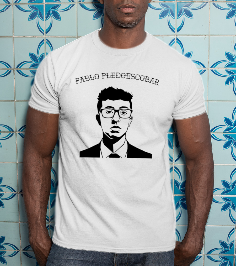 Pablo Pledgescobar Vector Glasses Man T-Shirt