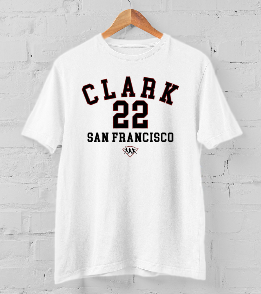 San Francisco Giants Clark 22 MLB Baseball T-Shirt