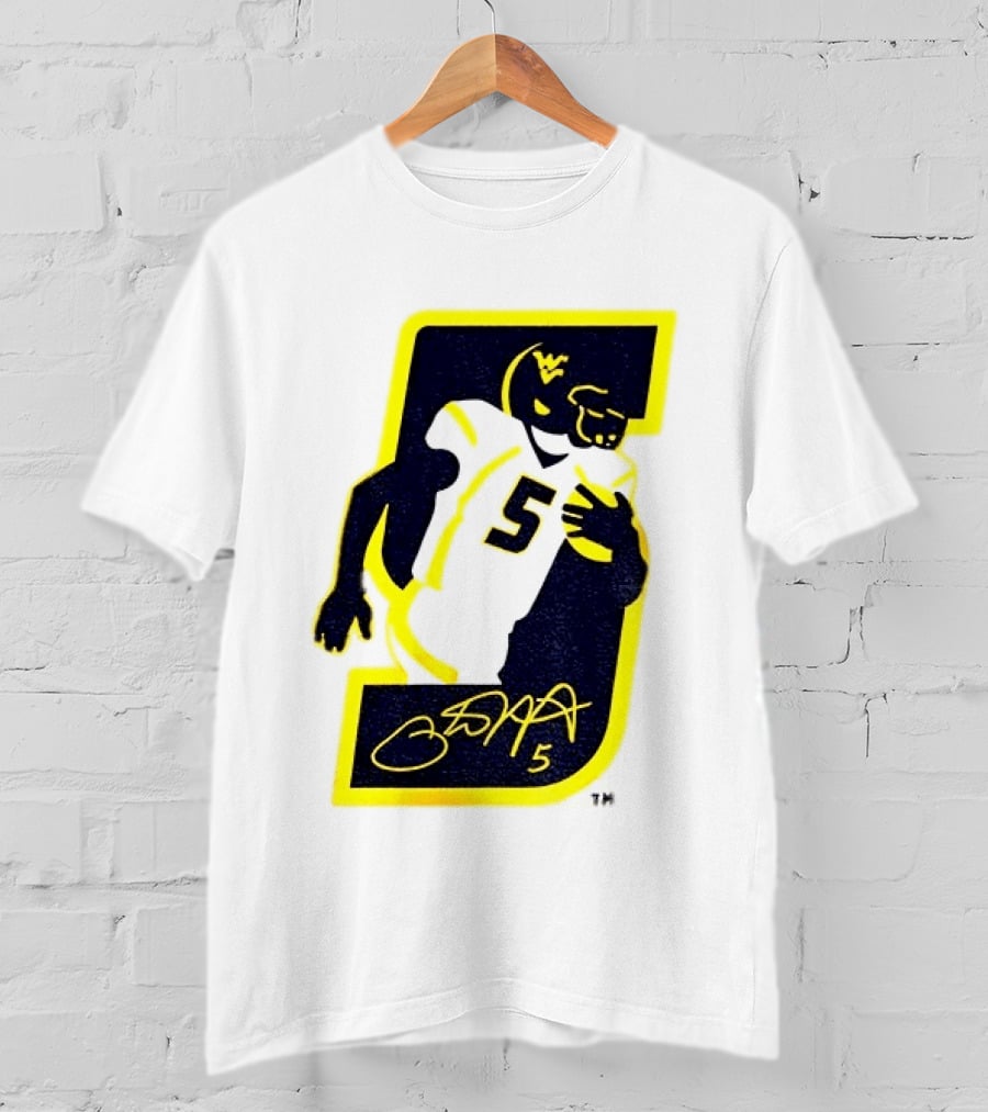 Thank You Pat White 5 West Virginia Mountaineers Retirement 84 T-Shirt