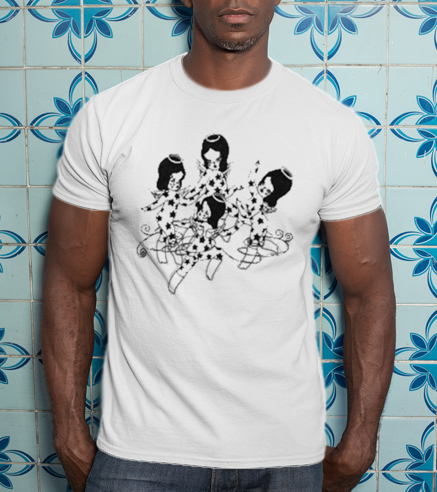 Valfre Fraternidad Three Figures Embrace Sketch T-Shirt