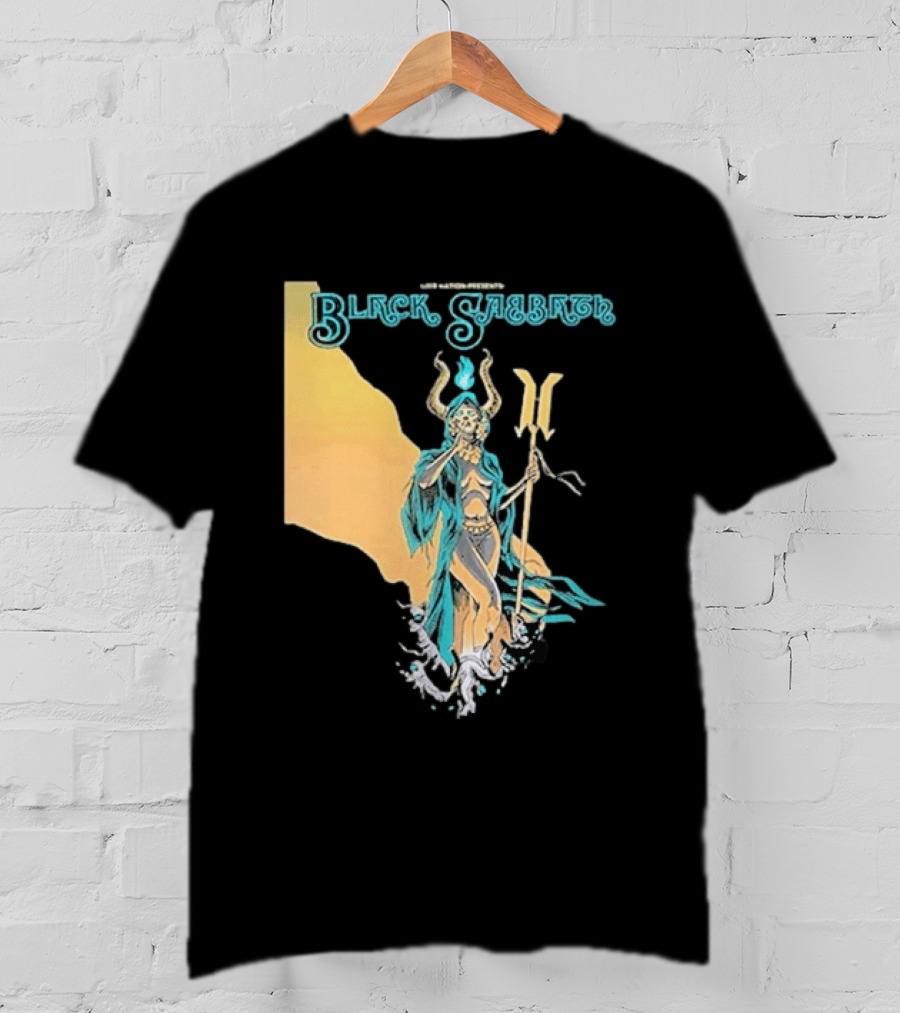 Black Sabbath BB&T Pavilion Camden NJ August 19 2026 Mythical Deity T-Shirt