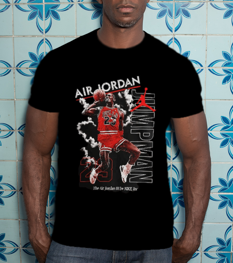 Chicago Bulls Air Jordan 23 Jumpman The Air Jordan III By Nike Inc Basketball T-Shirt