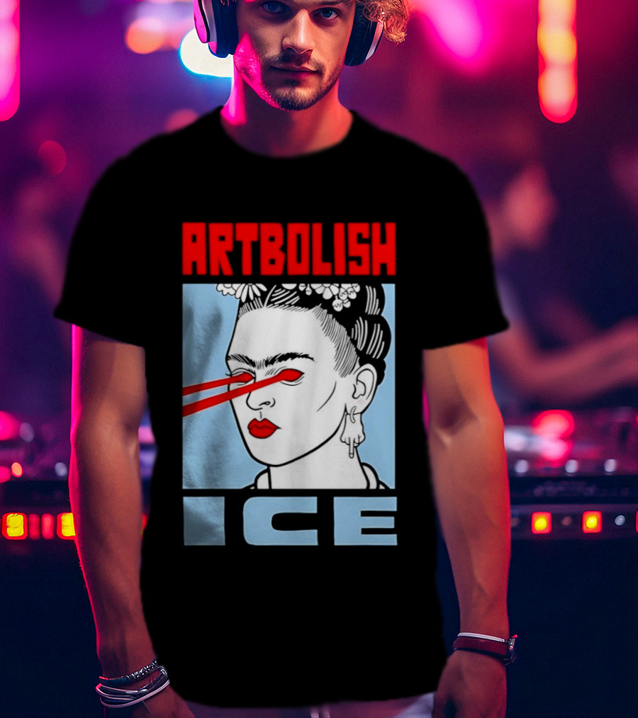 ARTBOLISH ICE Frida Kahlo Lalo T-Shirt