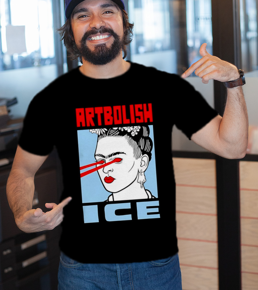 ARTBOLISH ICE Frida Kahlo Lalo T-Shirt