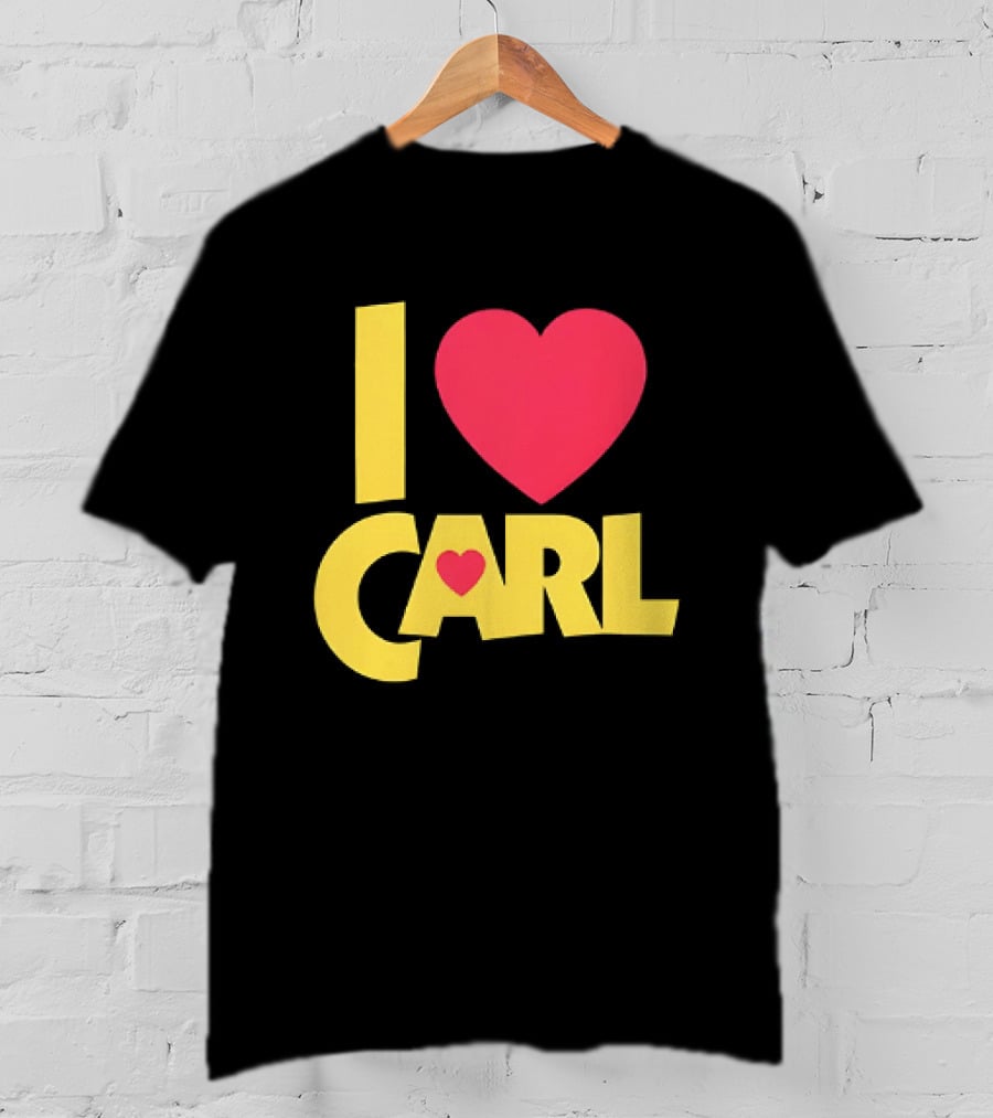 I Love Carl Heart Dungeon Crawler T-Shirt