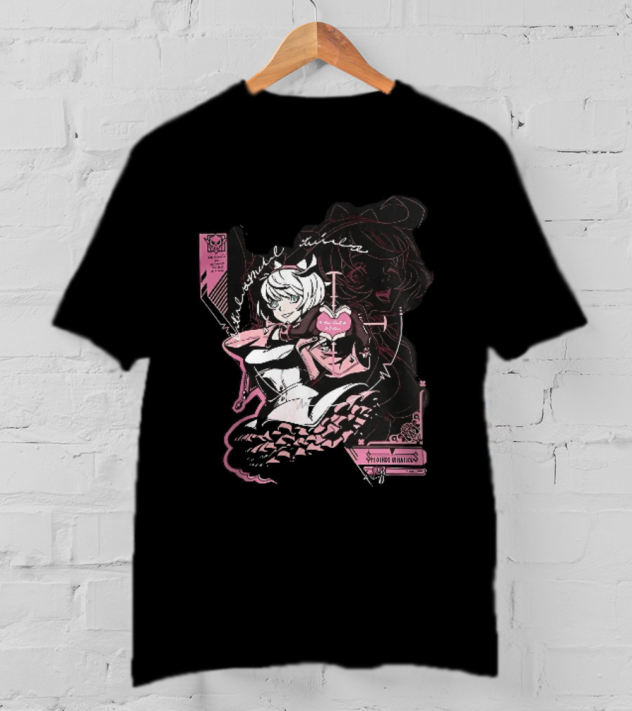 Elphelt Valentine Anime Girl Magical Heart Gesture Eternal Love T-Shirt