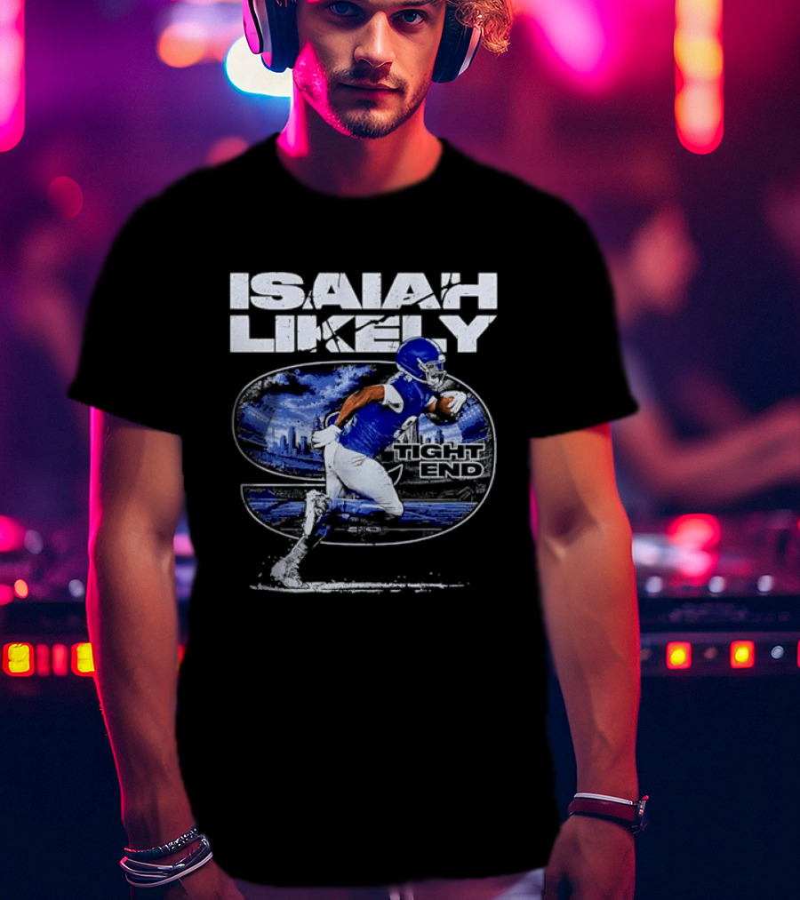 Isaiah Likely Tight End New York Giants Player T-Shirt
