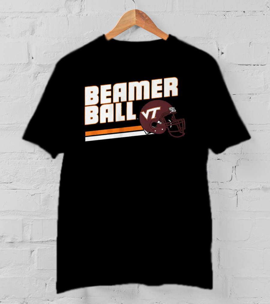 Beamer Ball VT Football Virginia Tech Frank Beamer Coach T-Shirt