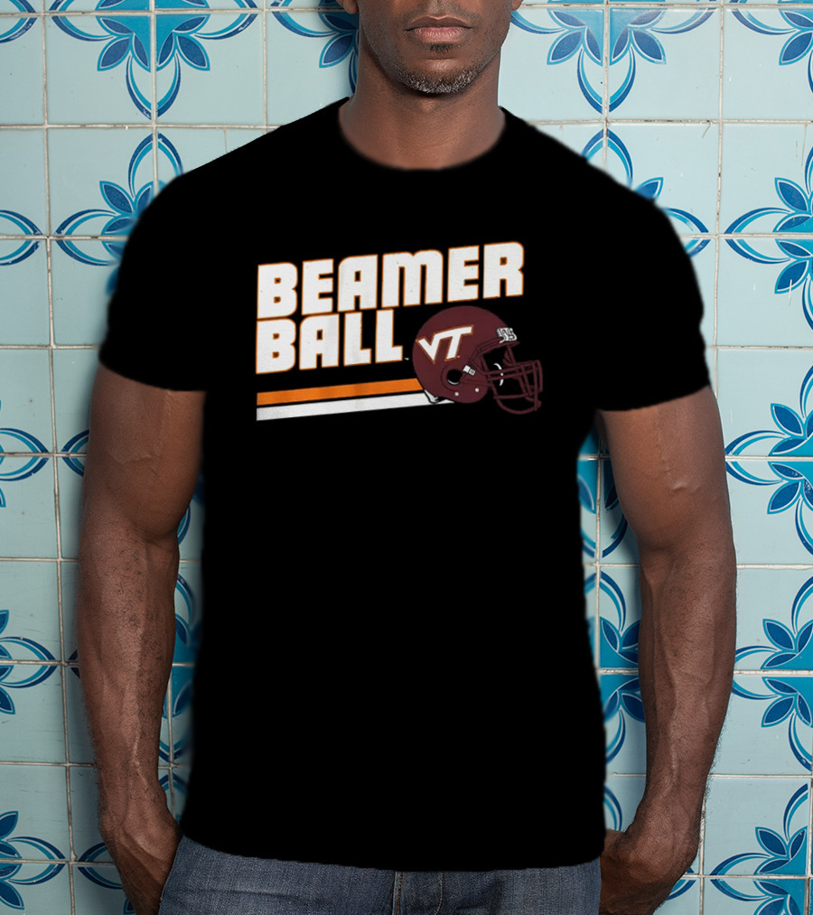 Beamer Ball VT Football Virginia Tech Frank Beamer Coach T-Shirt
