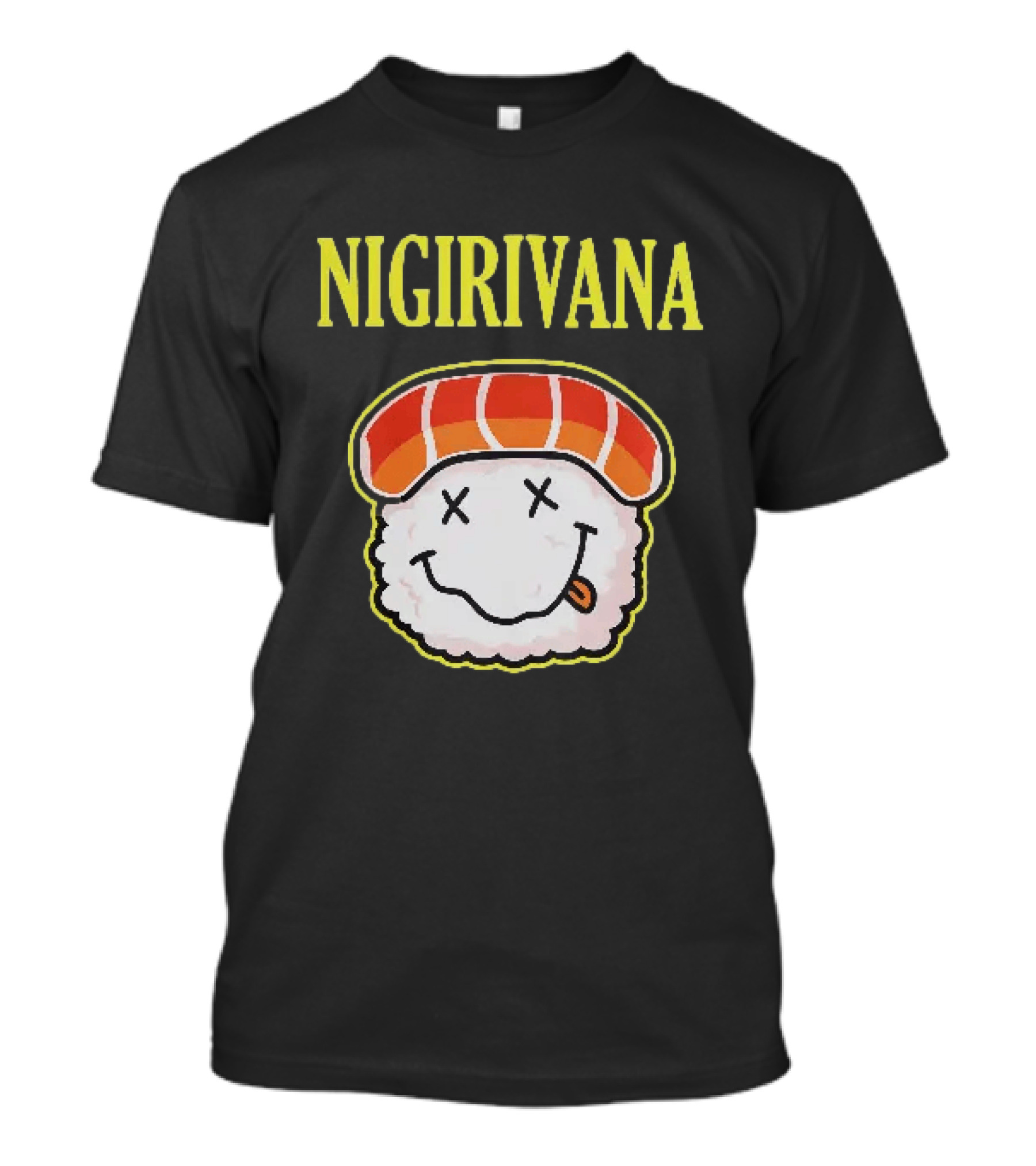 Nigirivana Sushi Nigiri Smile Face T-Shirt