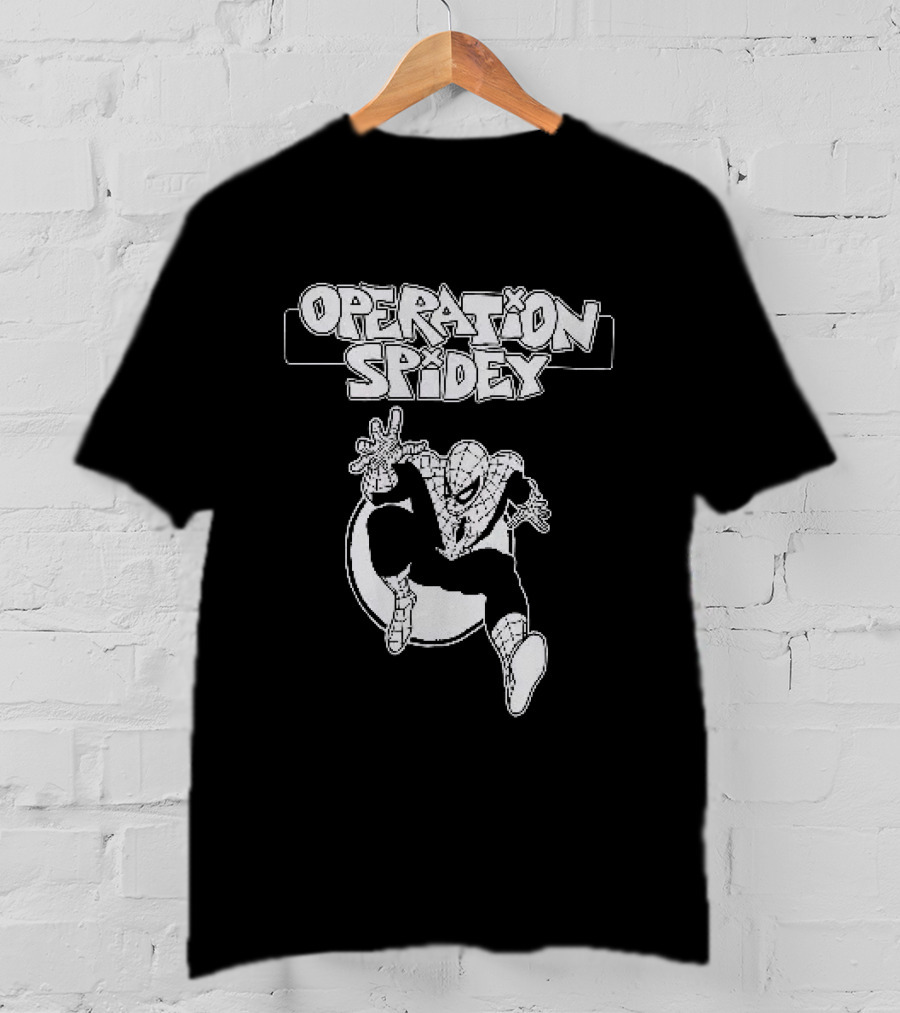 Operation Spidey Marvel Superhero Action Comic T-Shirt