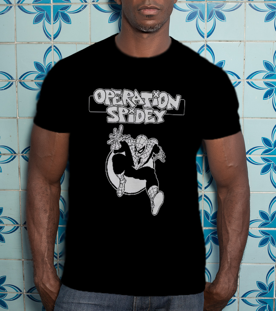 Operation Spidey Marvel Superhero Action Comic T-Shirt