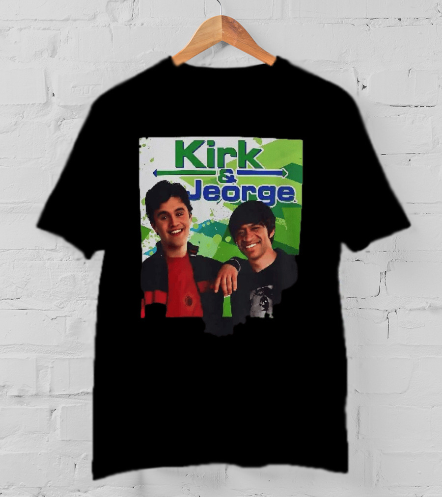 Kirk & Jeorge Drake & Josh TV Show Inspired Green T-Shirt