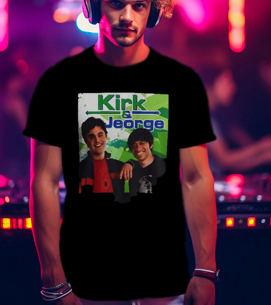 Kirk & Jeorge Drake & Josh TV Show Inspired Green T-Shirt
