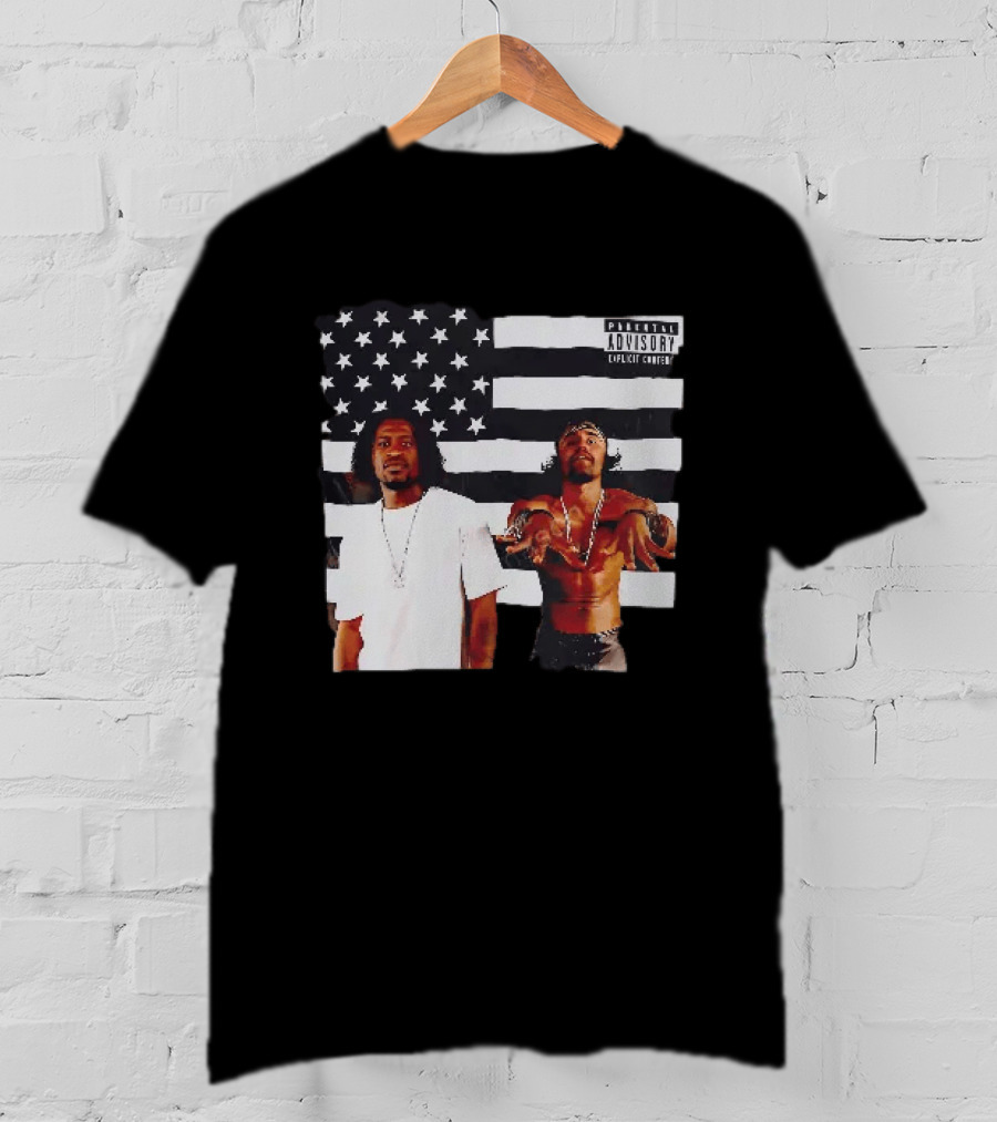 OutKirk Kirk X Floyd American Flag Explicit Content T-Shirt