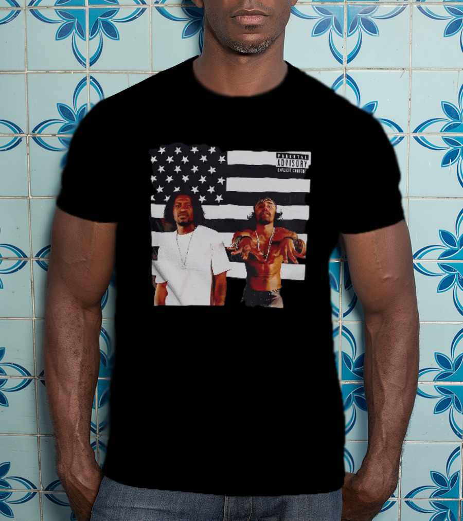 OutKirk Kirk X Floyd American Flag Explicit Content T-Shirt