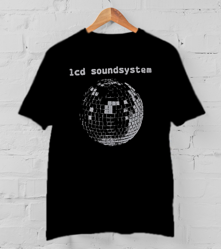 LCD Soundsystem Disco Ball Music Icon Reflective Sphere T-Shirt