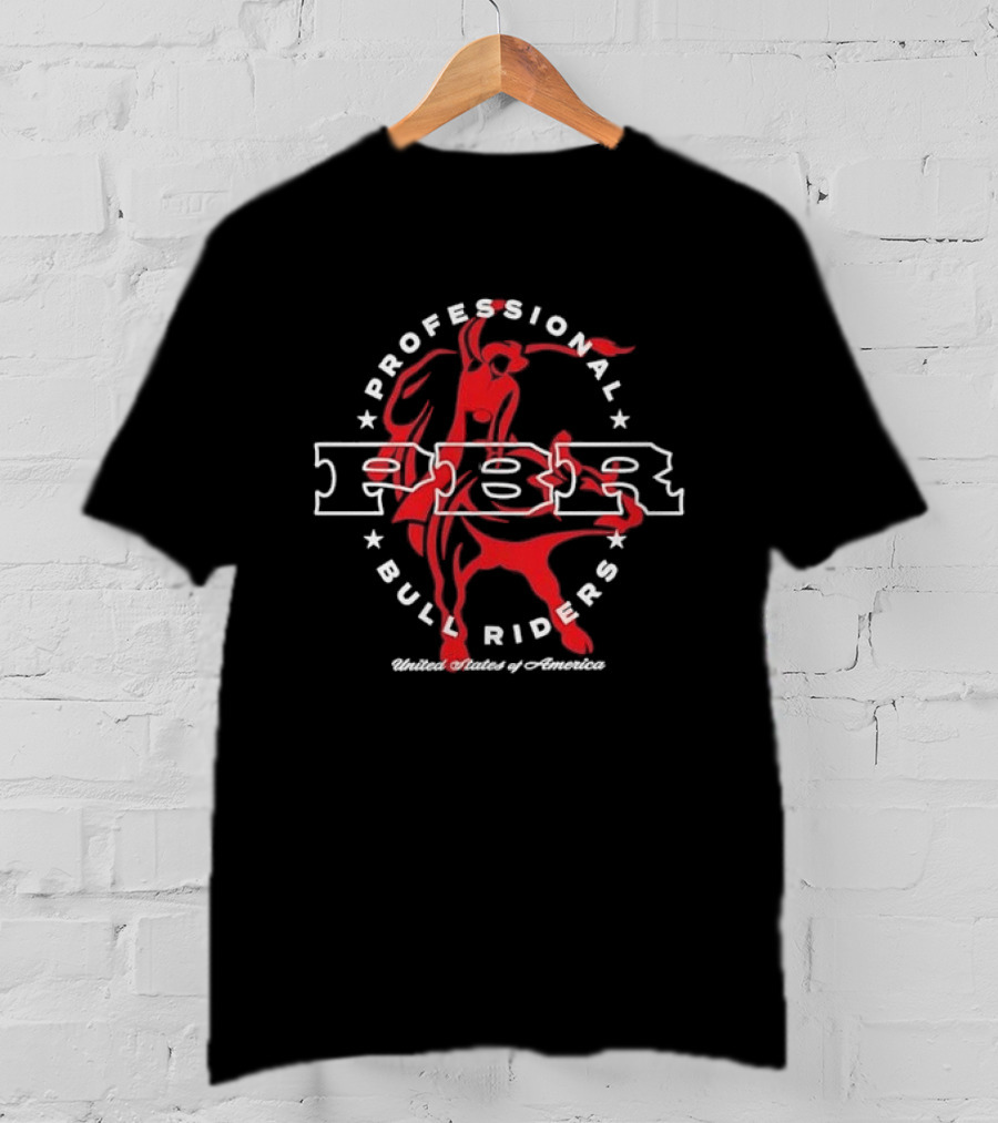 PBR Professional Bull Riders Stylized United States Of America T-Shirt