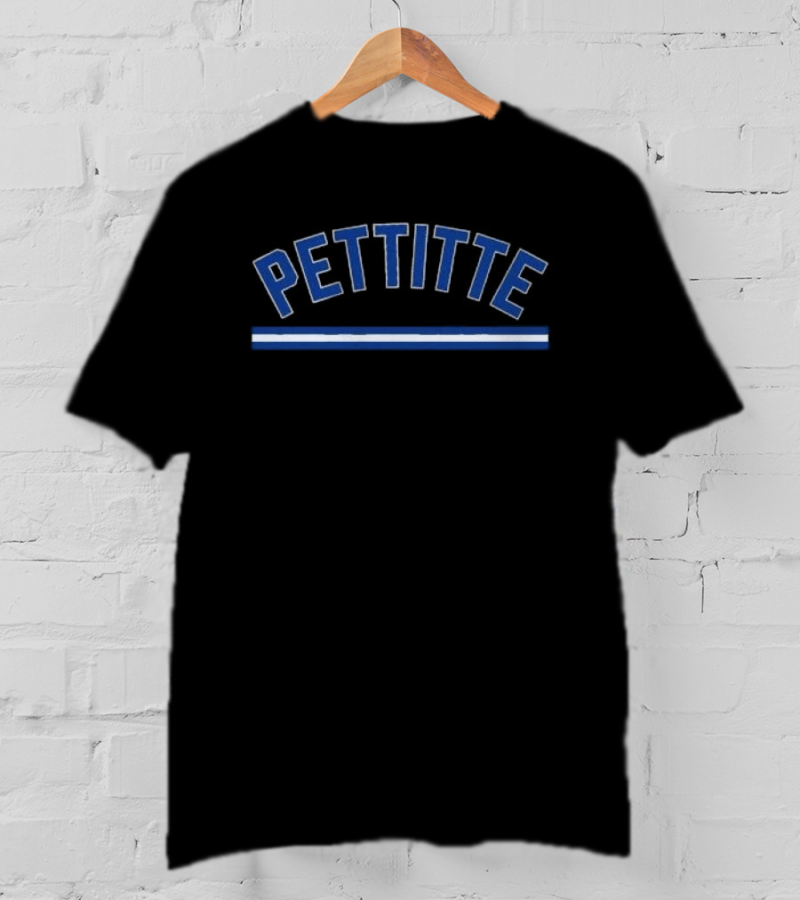 Pettitte New York Team Blue Arch T-Shirt