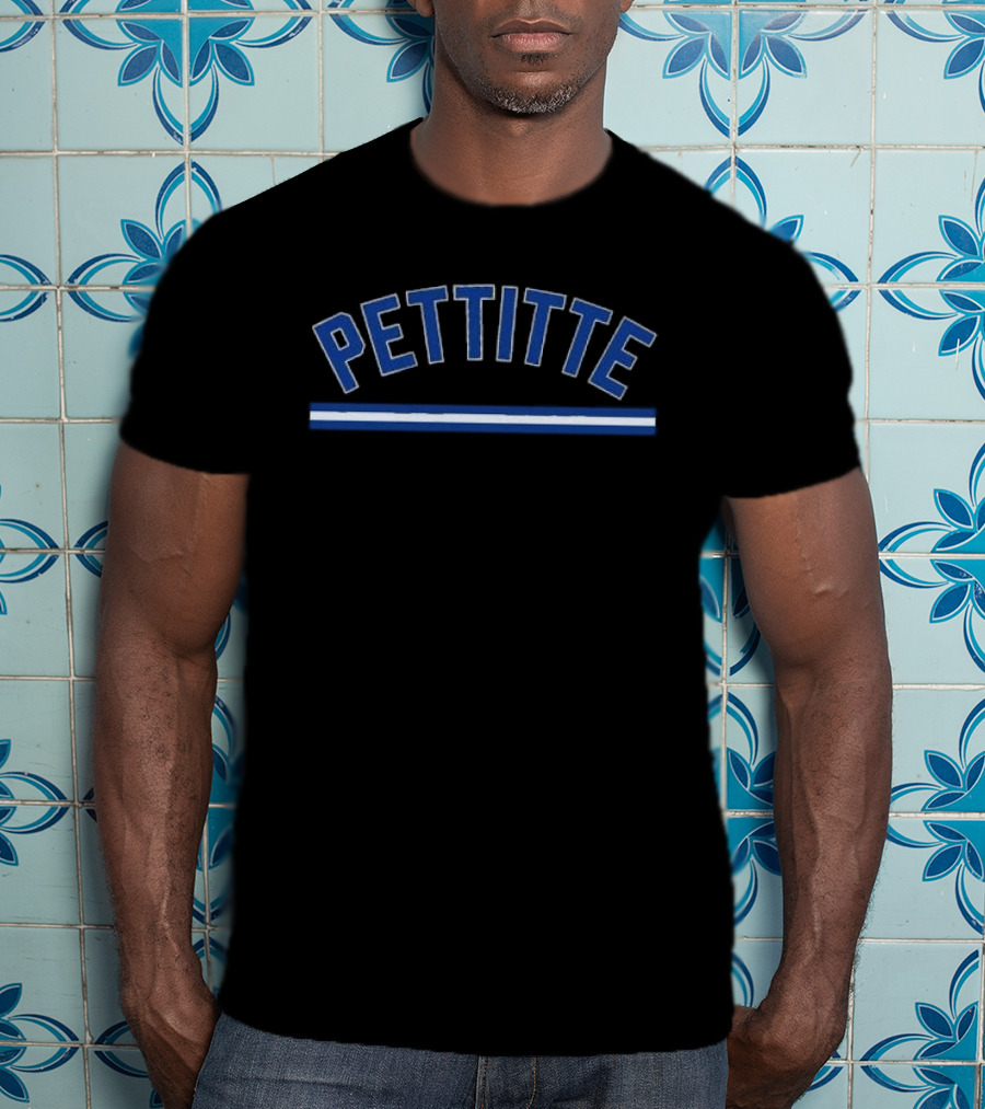 Pettitte New York Team Blue Arch T-Shirt