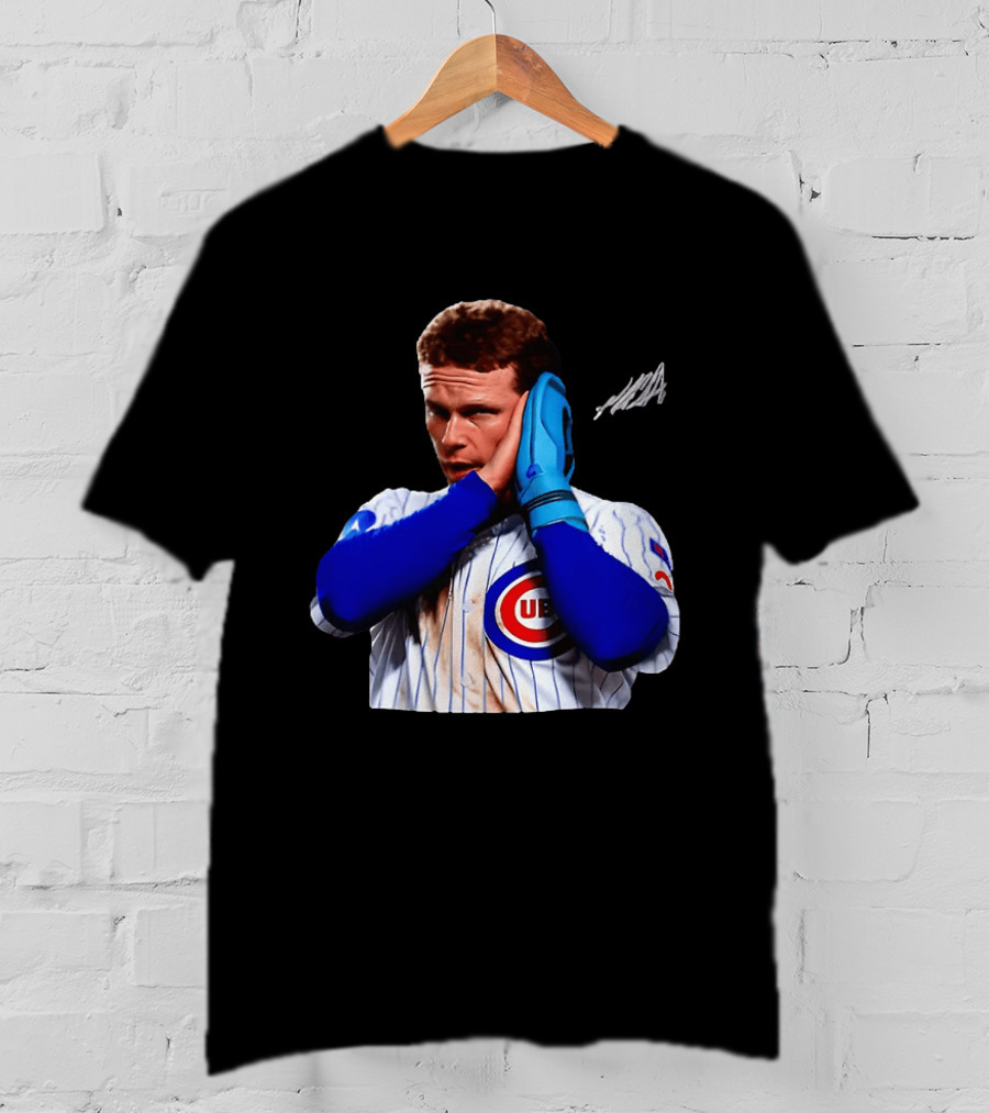 Chicago Cubs Pete Crow Armstrong Night Night Celebration T-Shirt