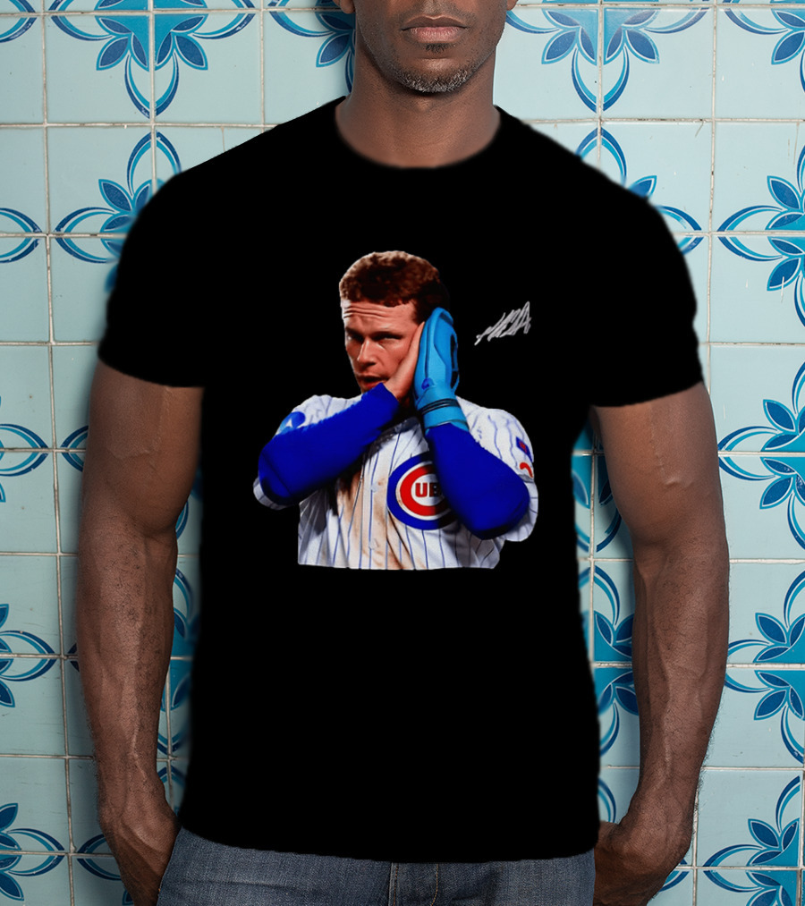 Chicago Cubs Pete Crow Armstrong Night Night Celebration T-Shirt