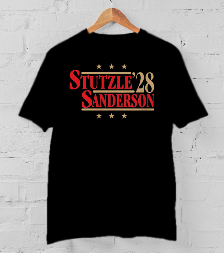 Stutzle Sanderson '28 Stars Ottawa Senators T-Shirt