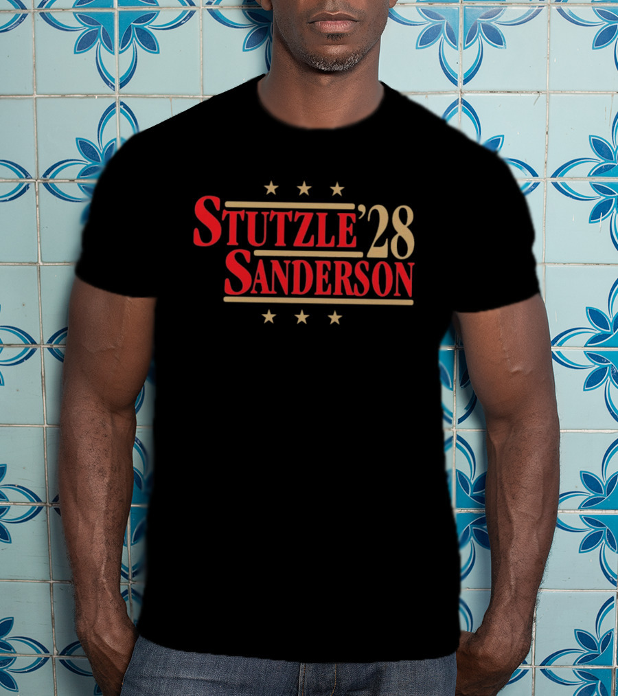 Stutzle Sanderson '28 Stars Ottawa Senators T-Shirt