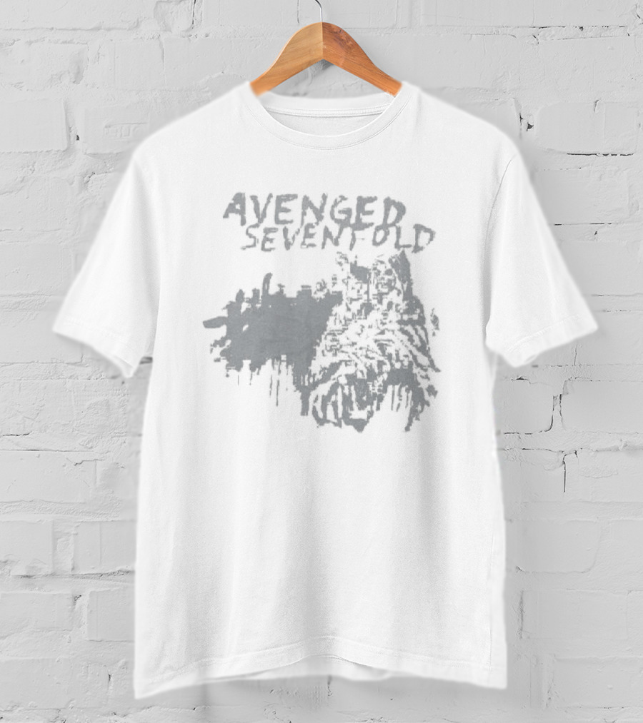 Avenged Sevenfold A7X World Europe Tour Libad T-Shirt