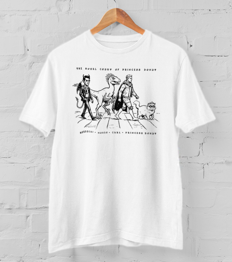 The Royal Court Of Princess Donut Dungeon Crawler Adventure Heroes T-Shirt