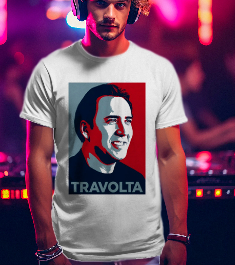 Nicolas Cage Travolta Hope Face Off Image T-Shirt