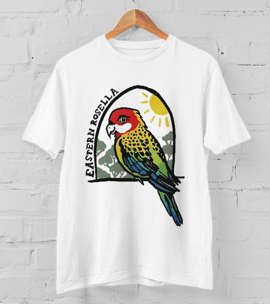 Eastern Rosella Bird Sunshine T-Shirt