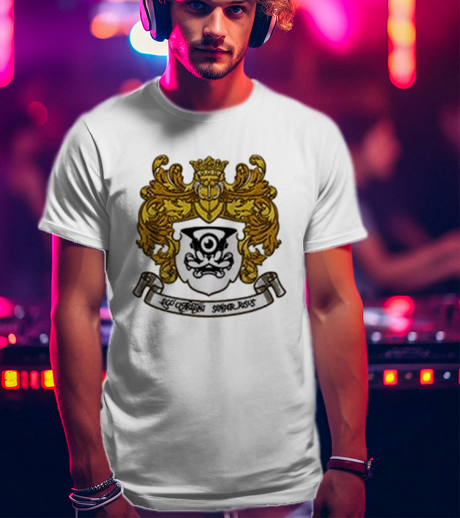 Frost Children Emotional Swaggage Crest Crown Motif T-Shirt