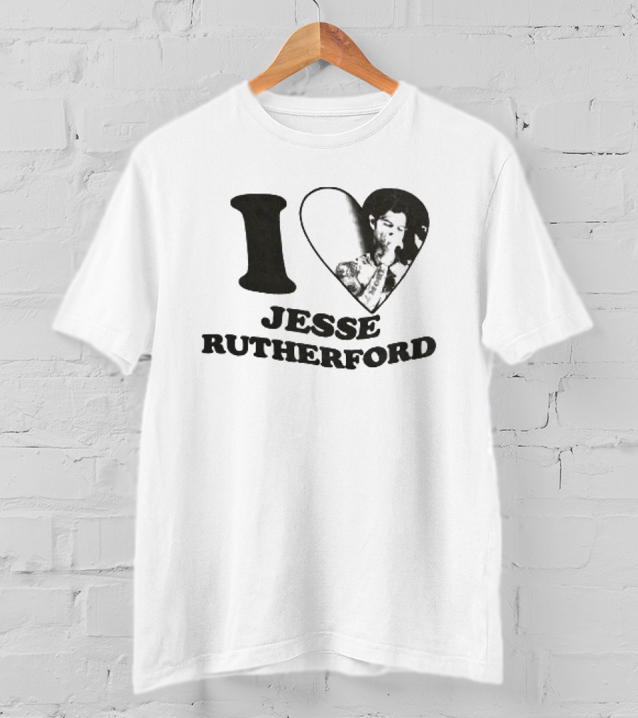 I Heart Jesse Rutherford Fan Appreciation T-Shirt