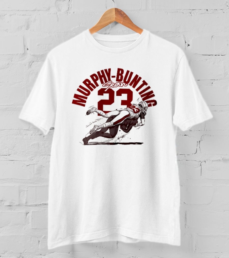 Murphy Bunting Sean 23 Arizona Football Athlete T-Shirt
