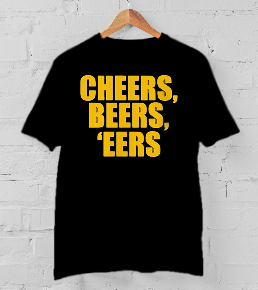 Cheers Beers Eers West Virginia Mountaineers Fans Celebration T-Shirt