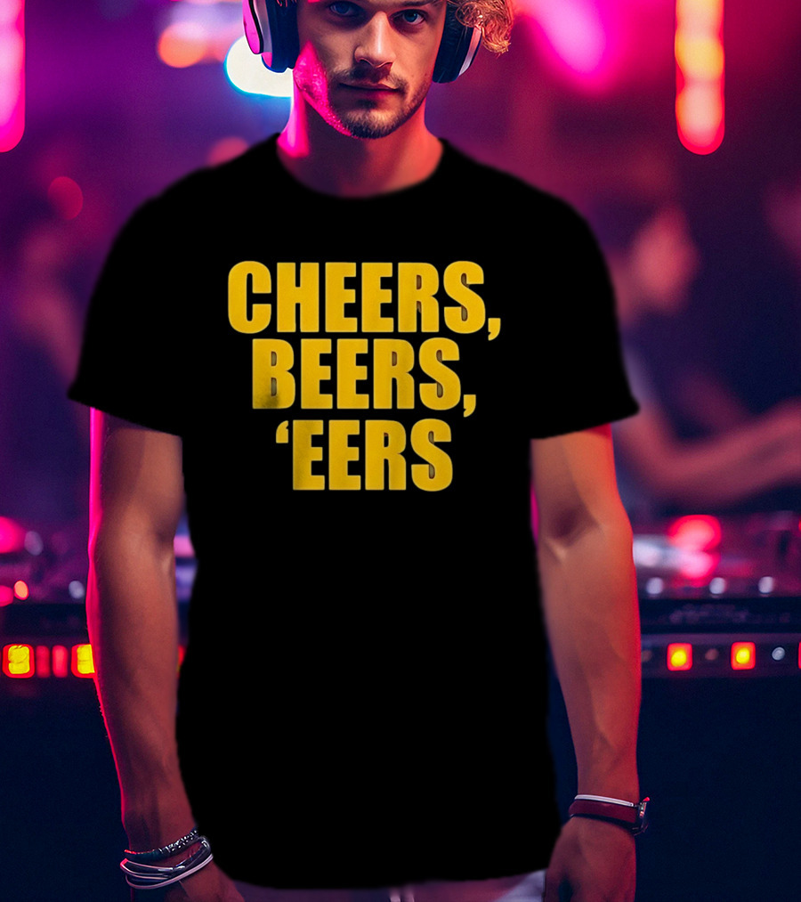Cheers Beers Eers West Virginia Mountaineers Fans Celebration T-Shirt