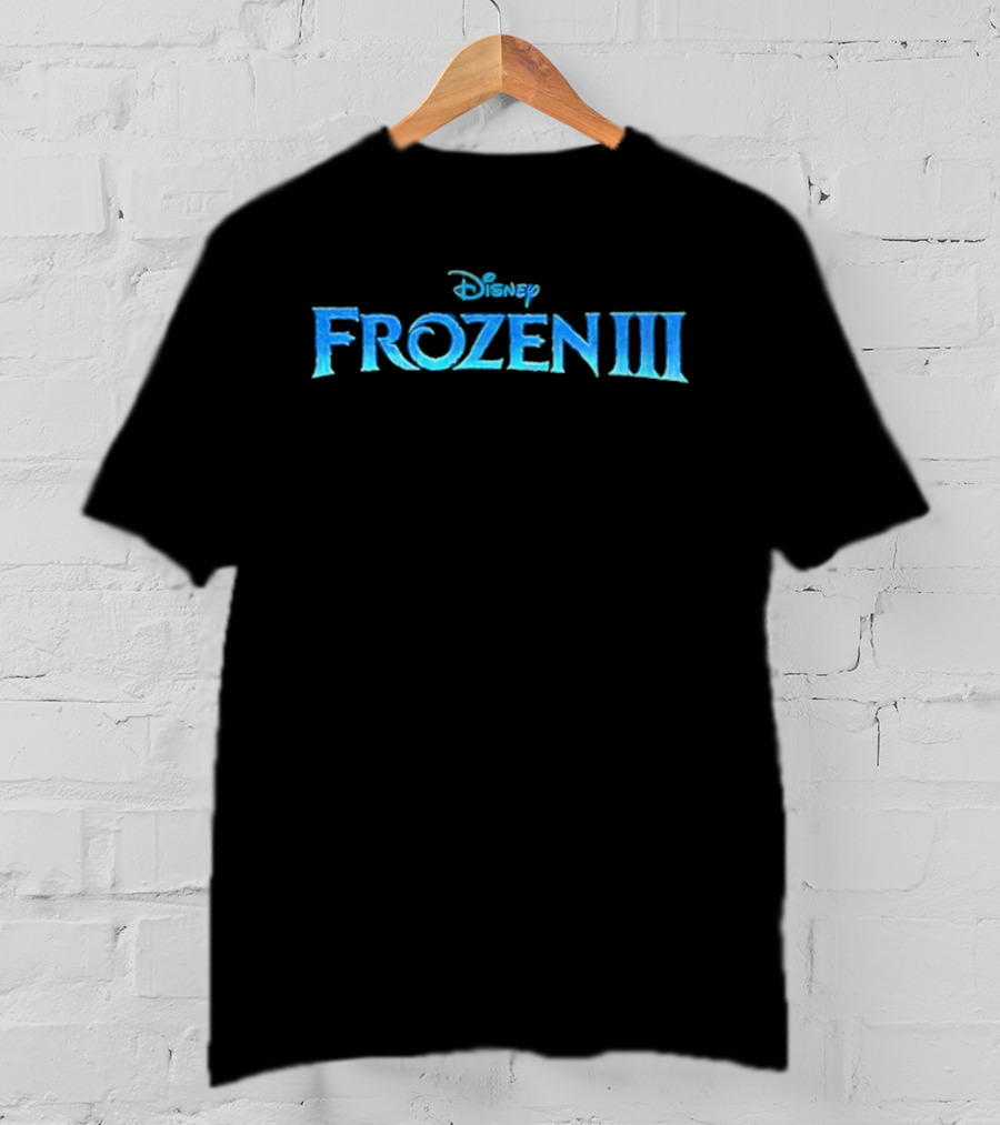 Disney Frozen III D23 2026 Concept Fall 2027 Theaters T-Shirt