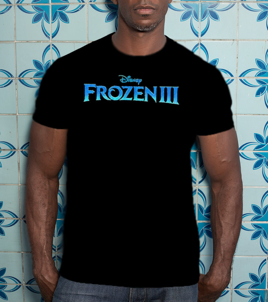 Disney Frozen III D23 2026 Concept Fall 2027 Theaters T-Shirt