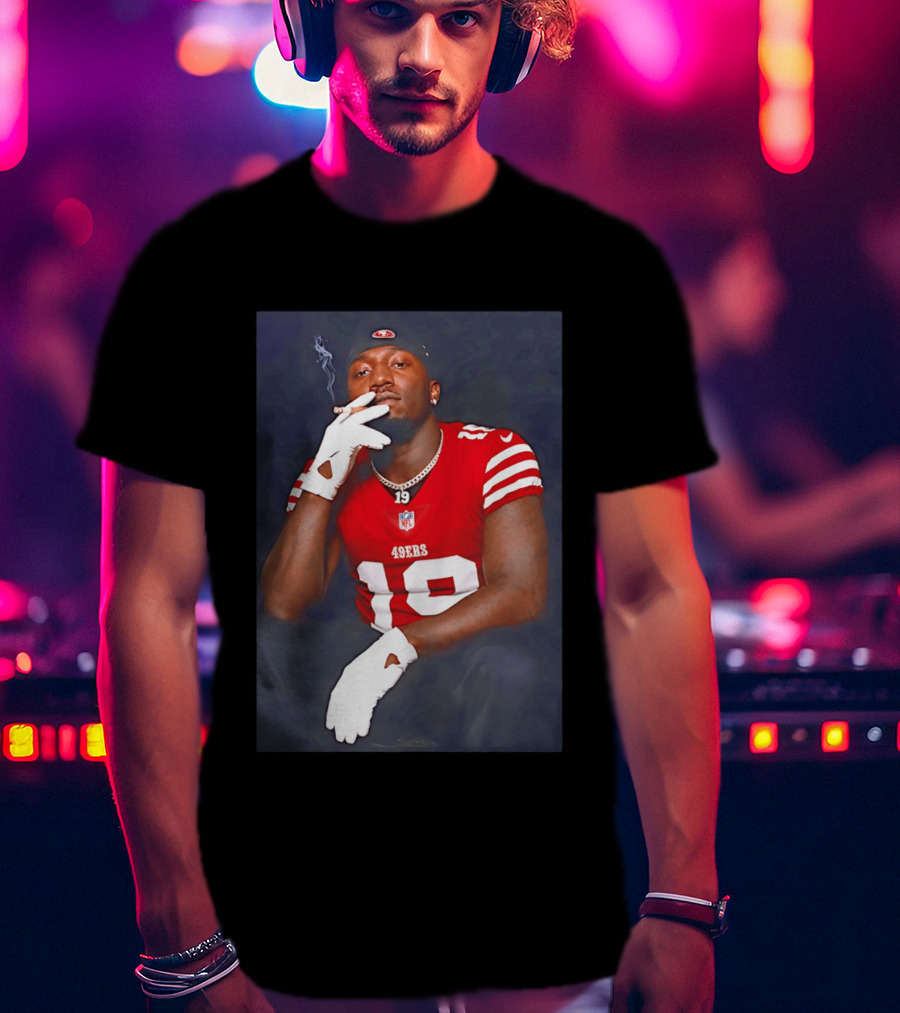Deebo Samuel 19 NFL San Francisco 49ers Smoking T-Shirt