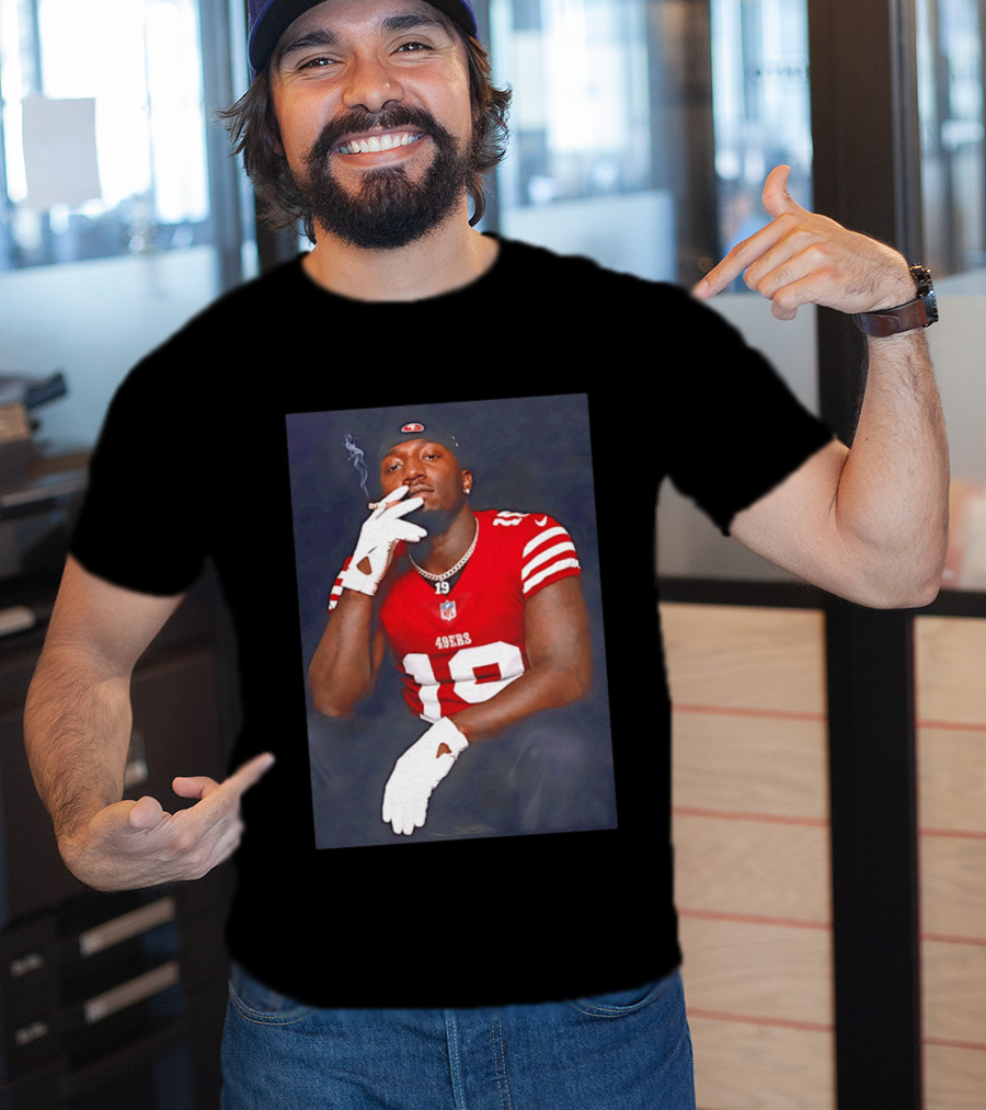 Deebo Samuel 19 NFL San Francisco 49ers Smoking T-Shirt
