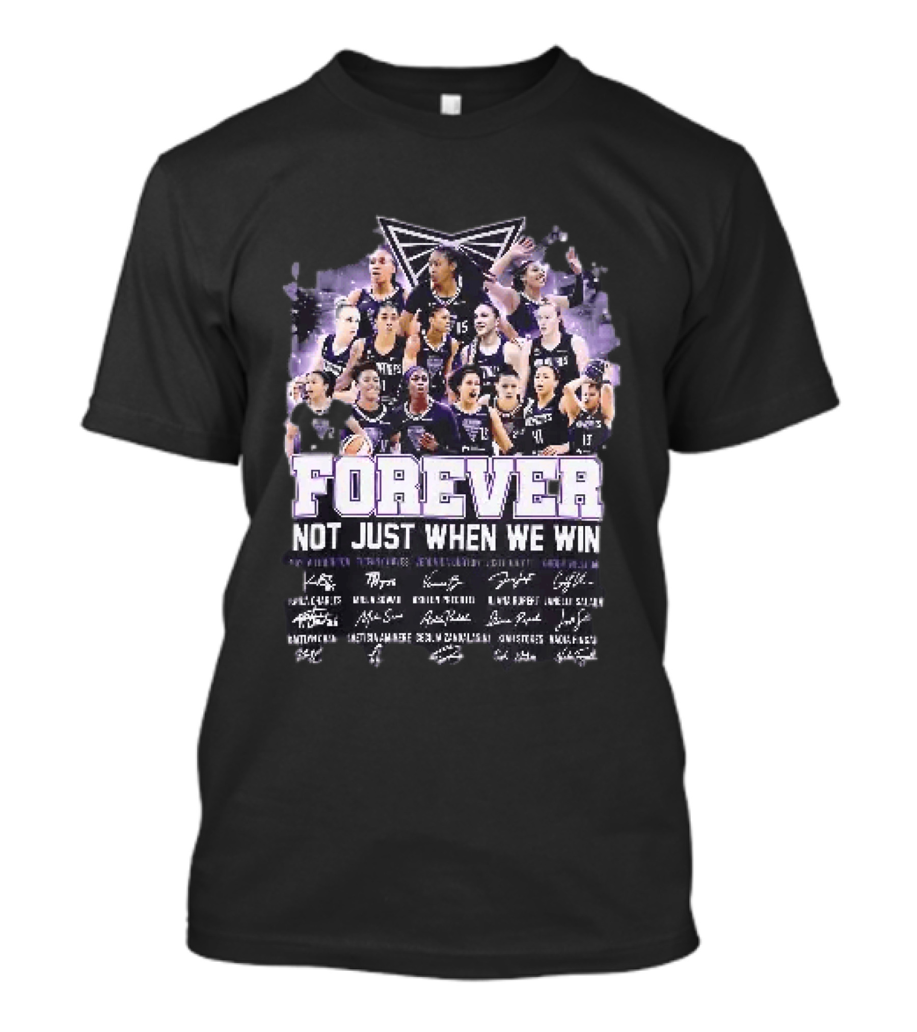Seattle Storm Forever Not Just When We Win Basketball Players Team Spirit T-Shirt