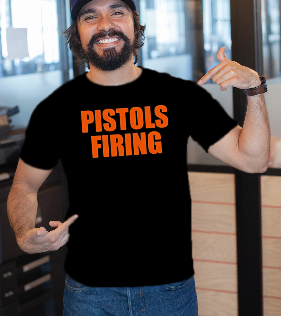 Pistols Firing Oklahoma State Cowboys T-Shirt