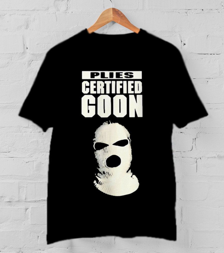 Plies Certified Goon Ski Mask T-Shirt