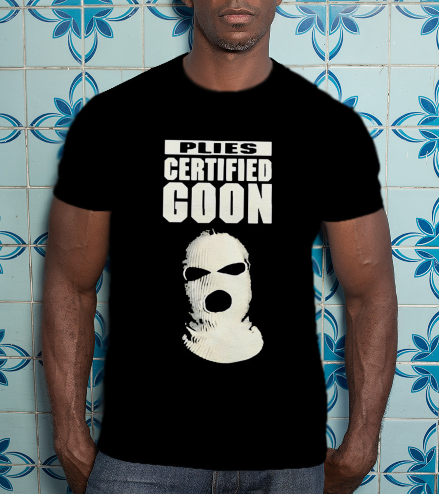Plies Certified Goon Ski Mask T-Shirt