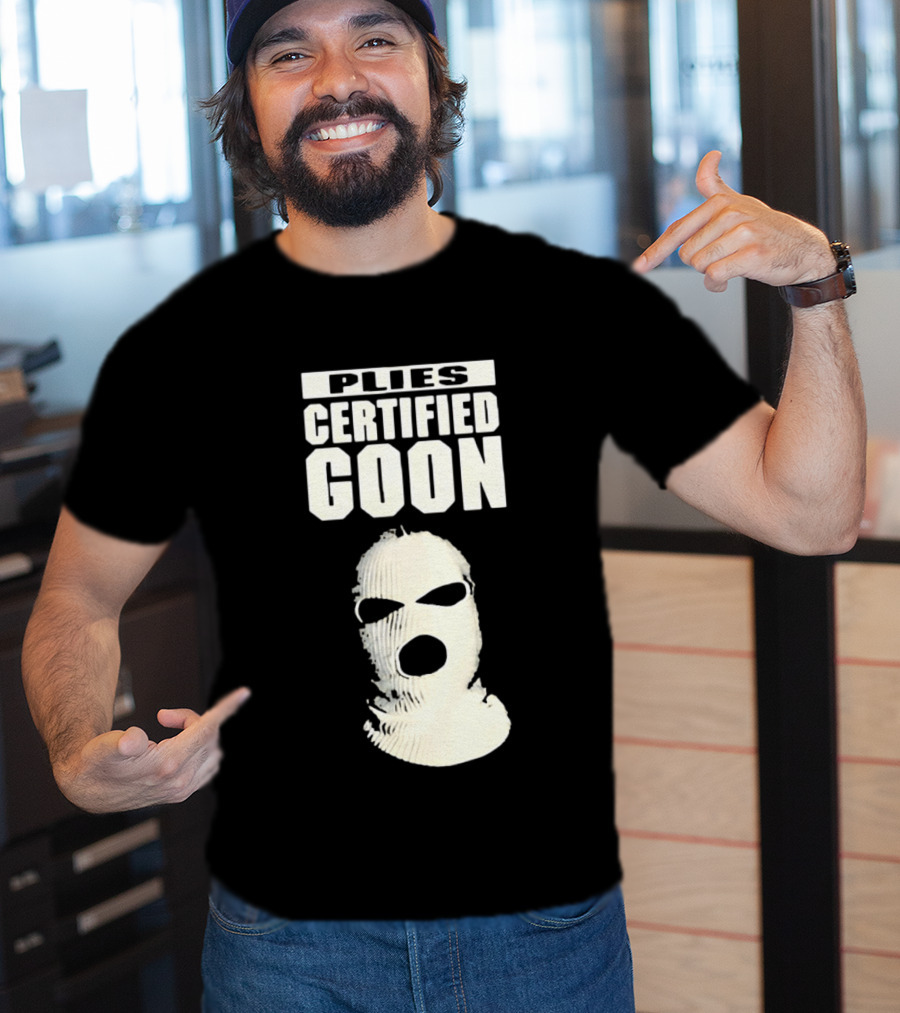 Plies Certified Goon Ski Mask T-Shirt
