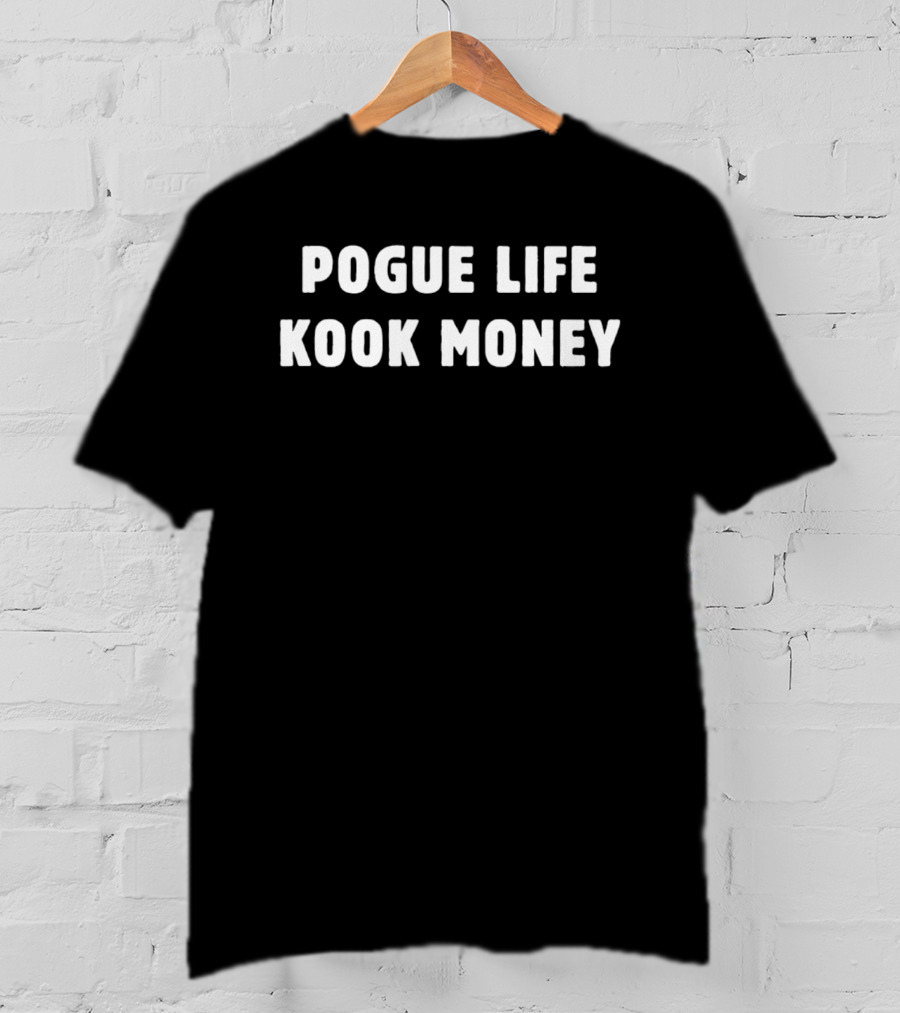 Pogue Life Kook Money Outer Banks Keyword Fan Search T-Shirt