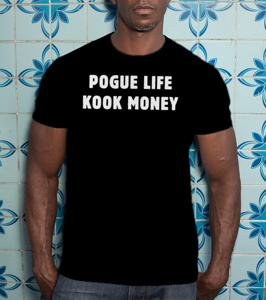 Pogue Life Kook Money Outer Banks Keyword Fan Search T-Shirt