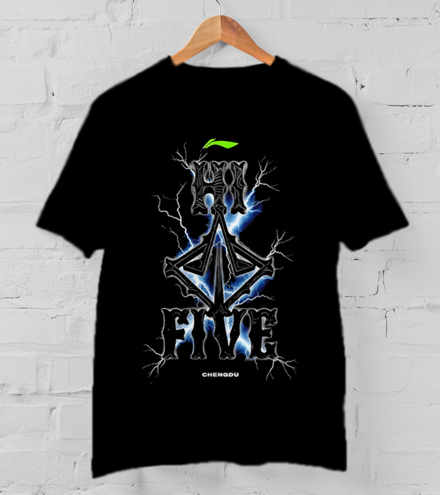 Jimmy Butler LiNing Hi Five Lightning China Tour T-Shirt